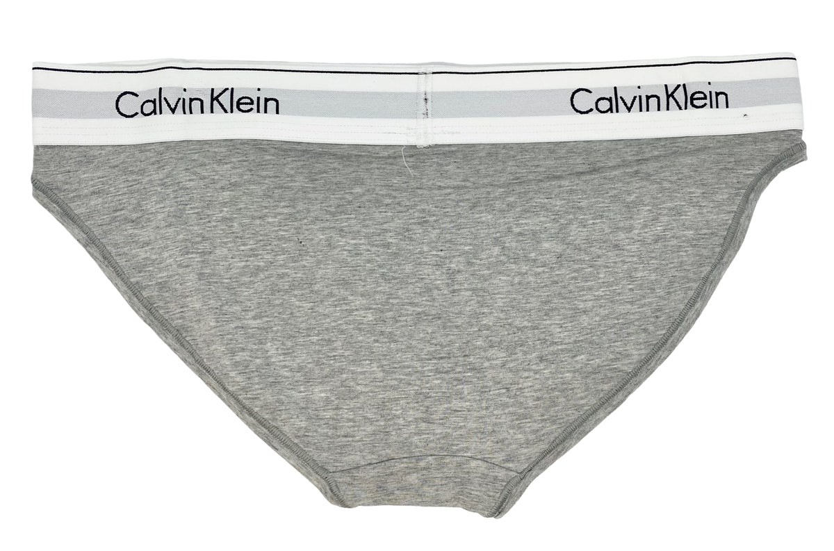 Calvin Klein Modern Cotton Bikini Grey F3787 - Free Shipping at Largo Drive
