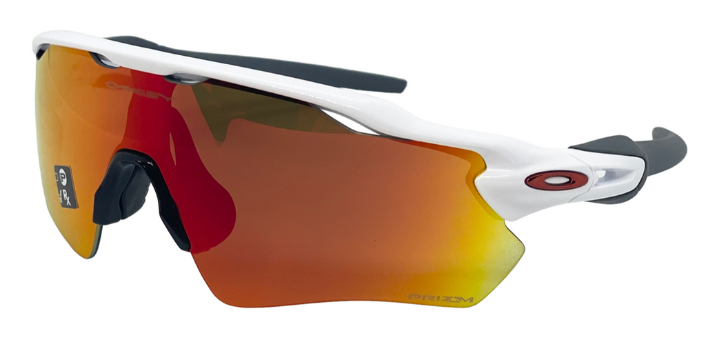 Oakley Radar EV Path Sunglasses - Polished White Frame / Prizm Ruby Lens - OO9208-7238