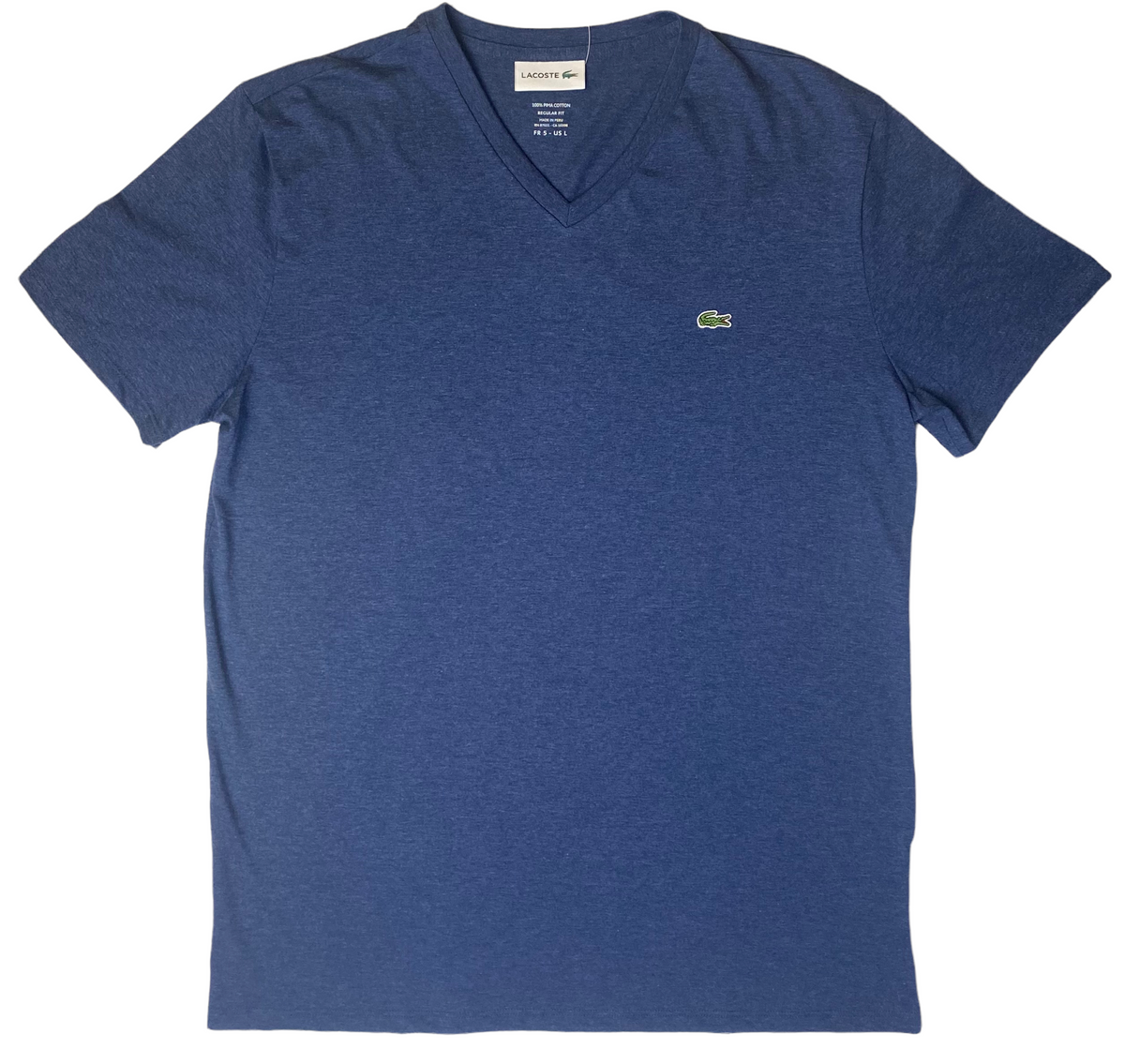 Tee shirt sales lacoste col v