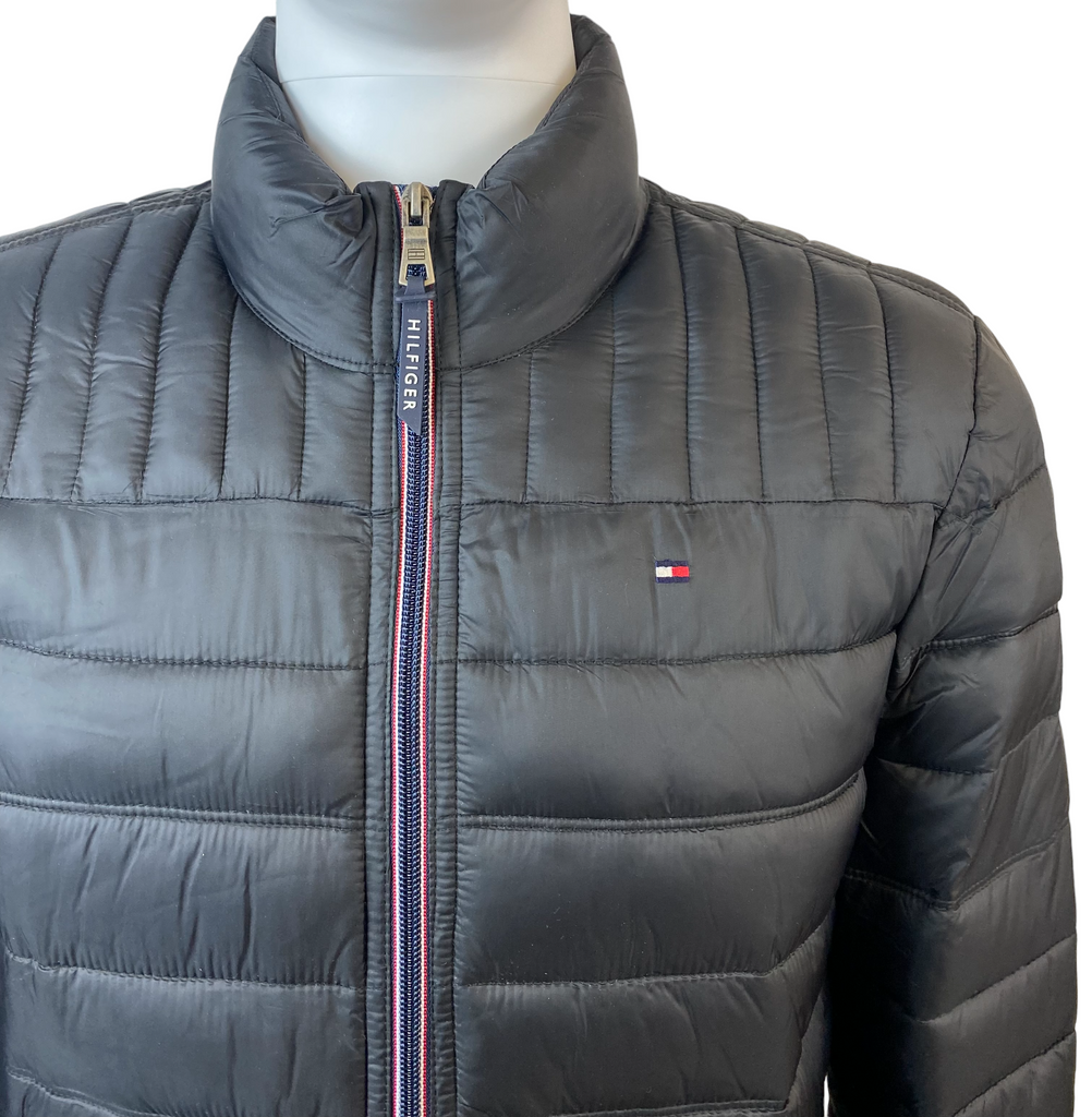 Tommy Hilfiger Mens Quilted Nylon Packable Winter Jacket - 150AN796