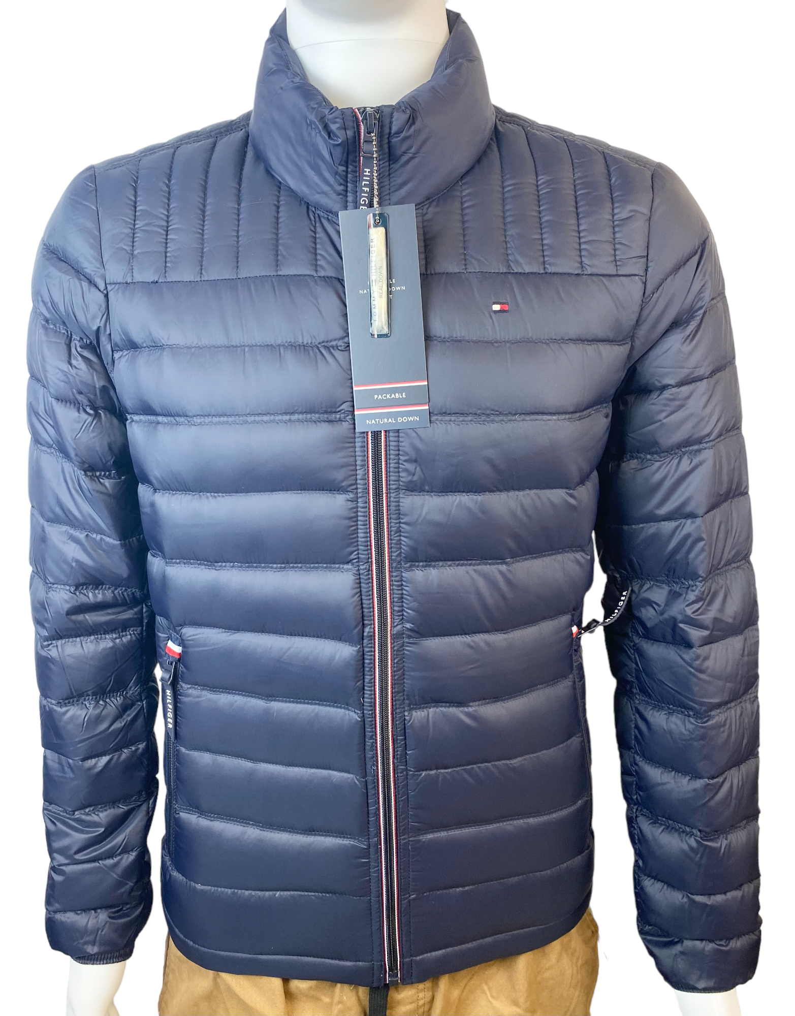 Tommy Hilfiger Mens Down Quilted Packable Puffer Jacket