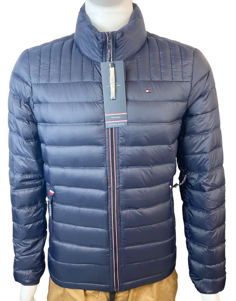 Tommy Hilfiger Mens Down Quilted Packable Puffer Jacket - 158AN296