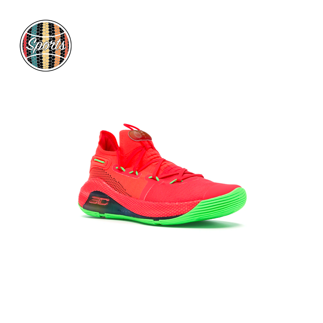 Curry 6 orange and top green