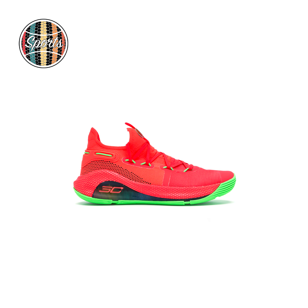 Under armour curry 6 top womens red