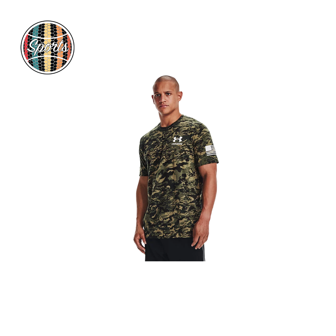 Under Armour Men s Freedom Camo T Shirt Parks Sports Line