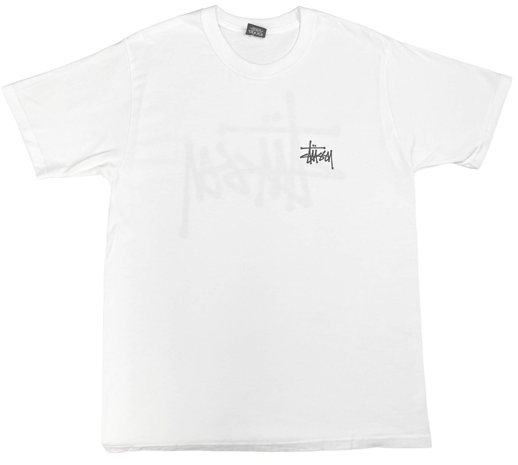 Stussy Mens Basic T-Shirt - Black / White - [1904649] – Parks
