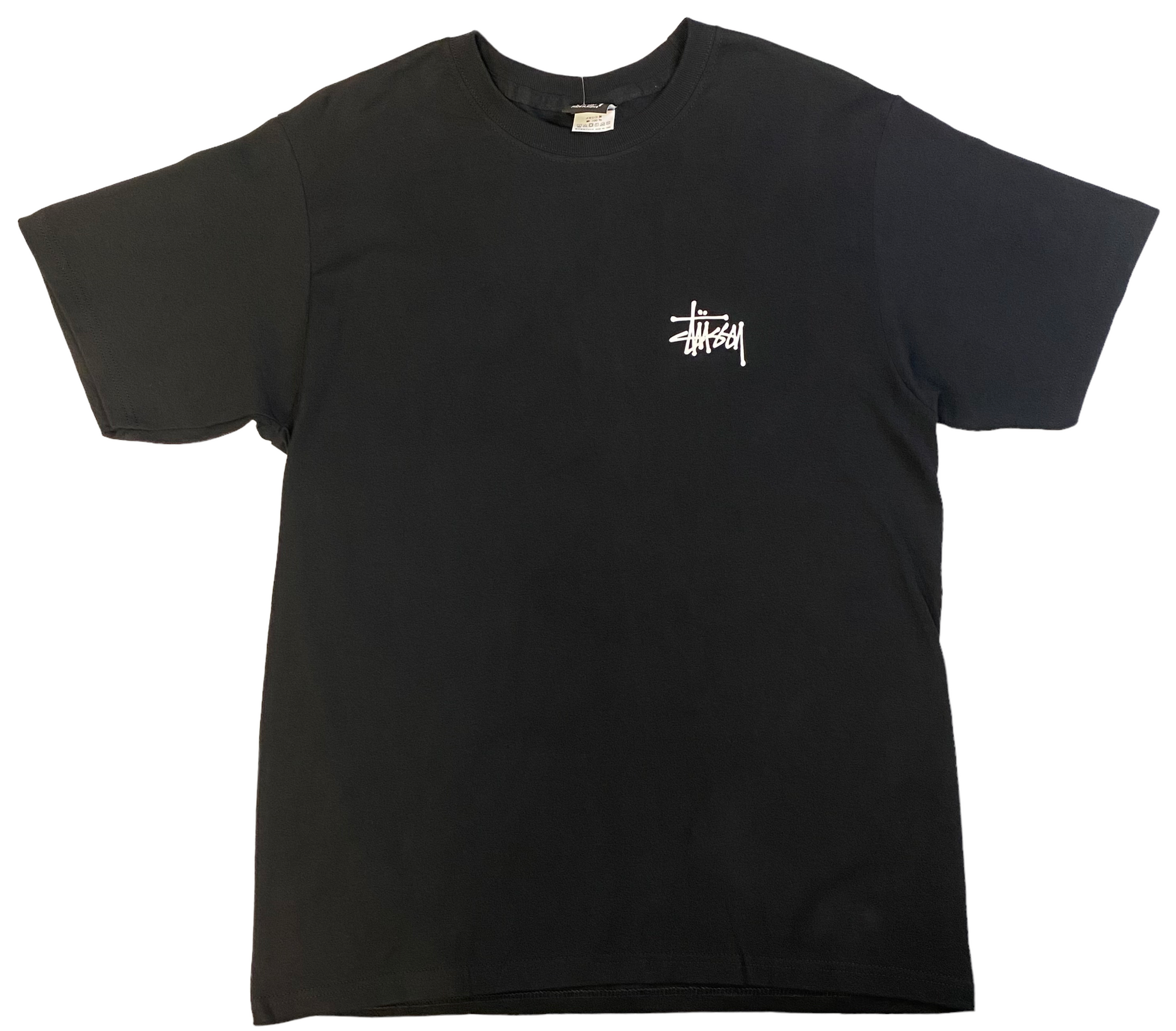 Stussy Mens Basic T-Shirt - Black / White - [1904649] – Parks