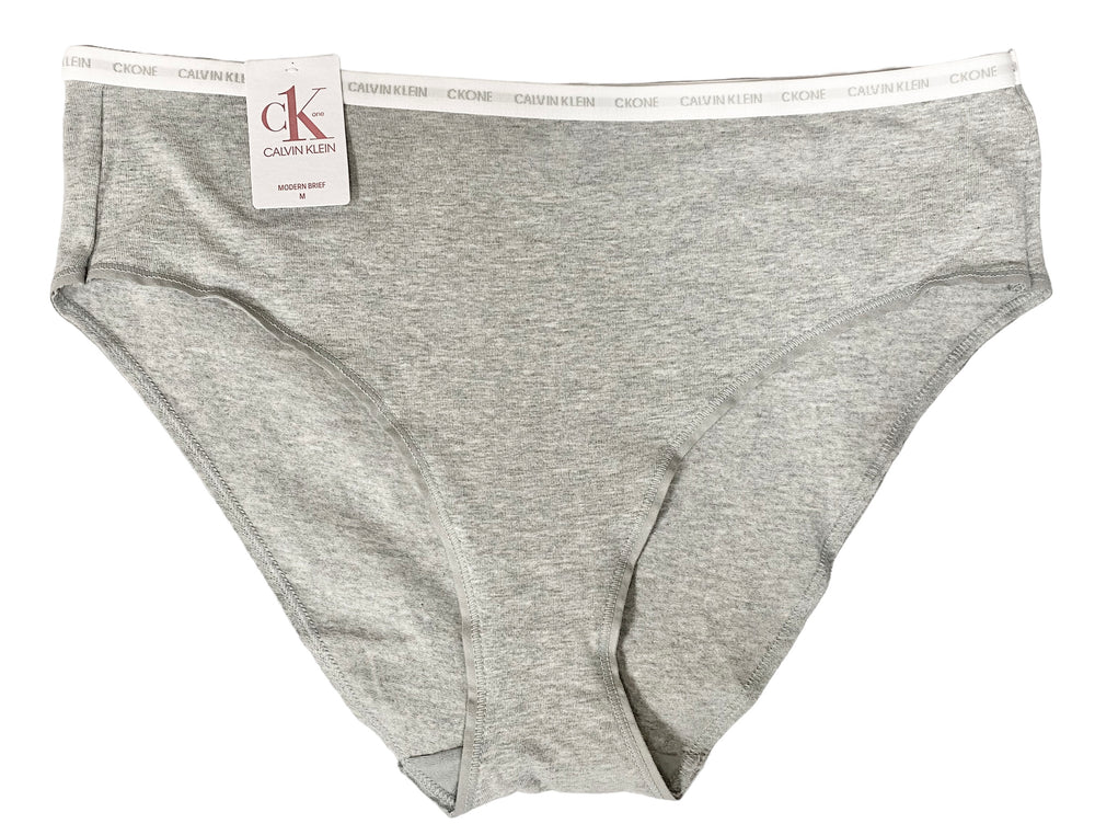 Calvin Klein Womens Modern Brief Panty - Heather Gray - [QD3787-061]