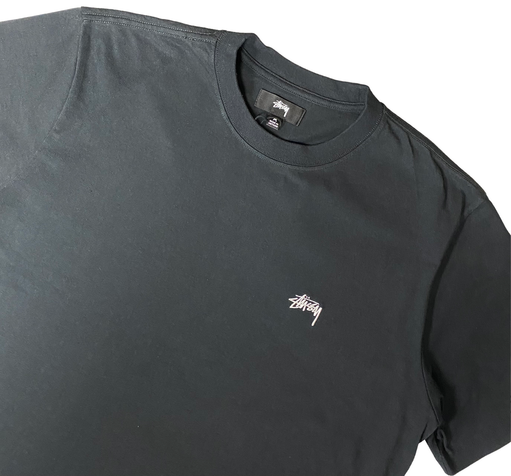 Stussy Mens Stock Logo Short Sleeve Crew Neck T-Shirt - M / L / XL - [1140241]