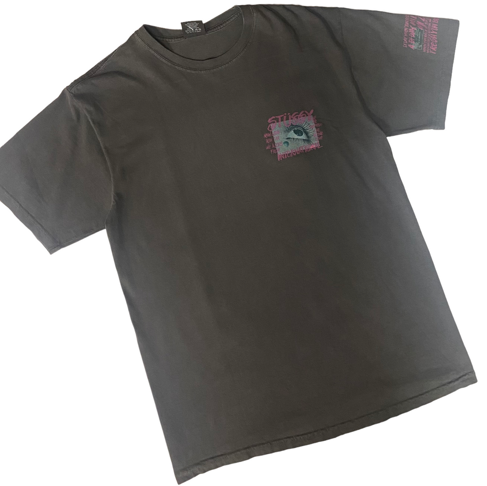 Stussy Stone Love Pig. Dyed T-Shirt