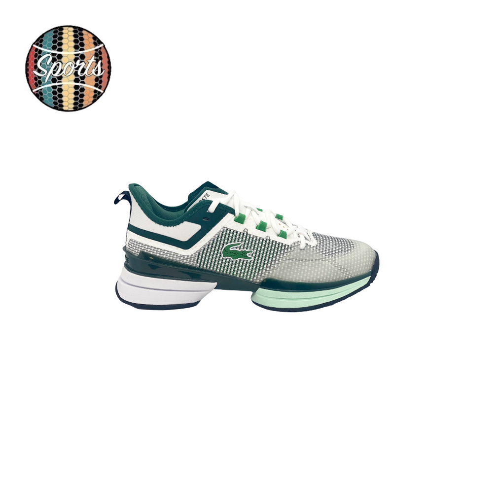 Lacoste Mens AG-LT 21 Ultra Tennis Shoes - White / Green - 7-42SMA0076082