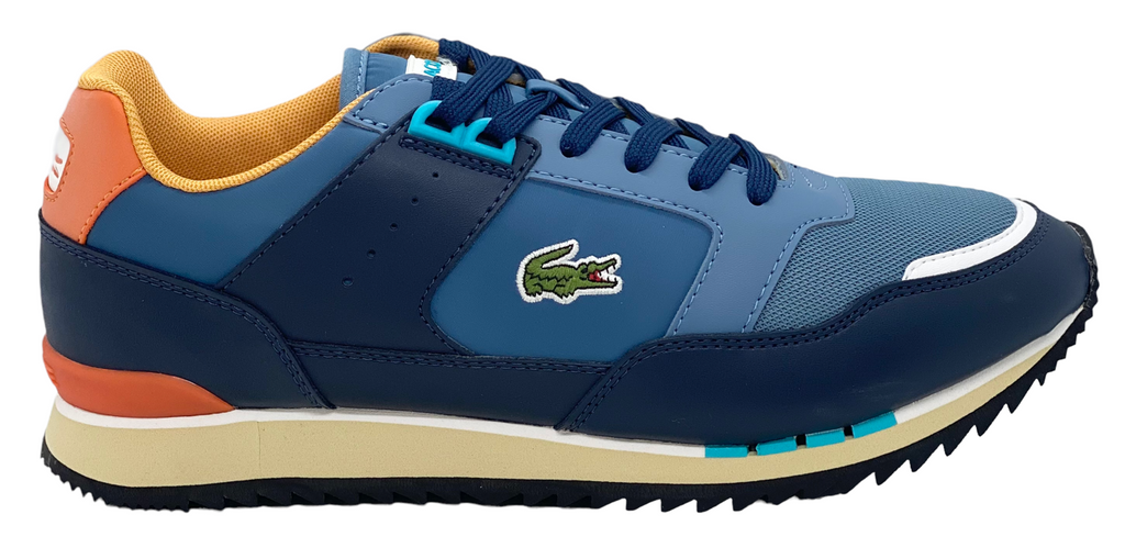 Lacoste Mens Partner Piste Synthetic Shoes - Blue - 7-42SMA0072BN1