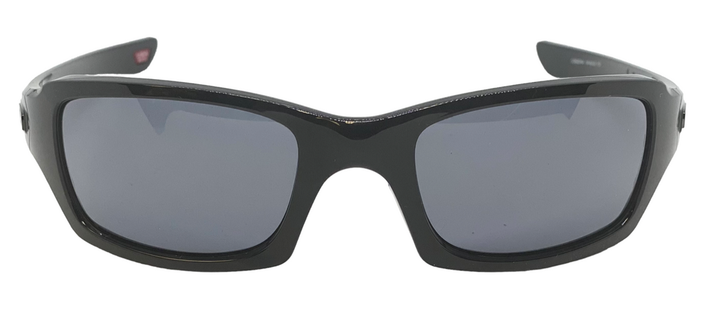 Oakley Fives Squared Sunglasses - Polished Black Frame / Grey Lens - OO9238-04