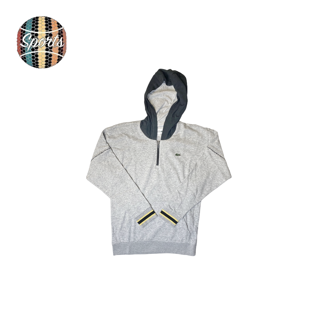 Lacoste sport pullover hoodie grey 2025