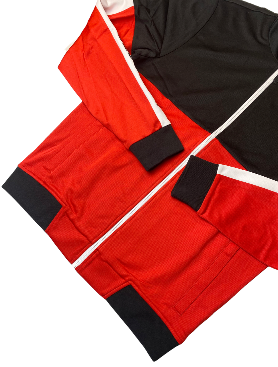 Lacoste Mens Colorblock Pique Zip Sweatshirt - Multiple Sizes - [SH4836-51-G54]