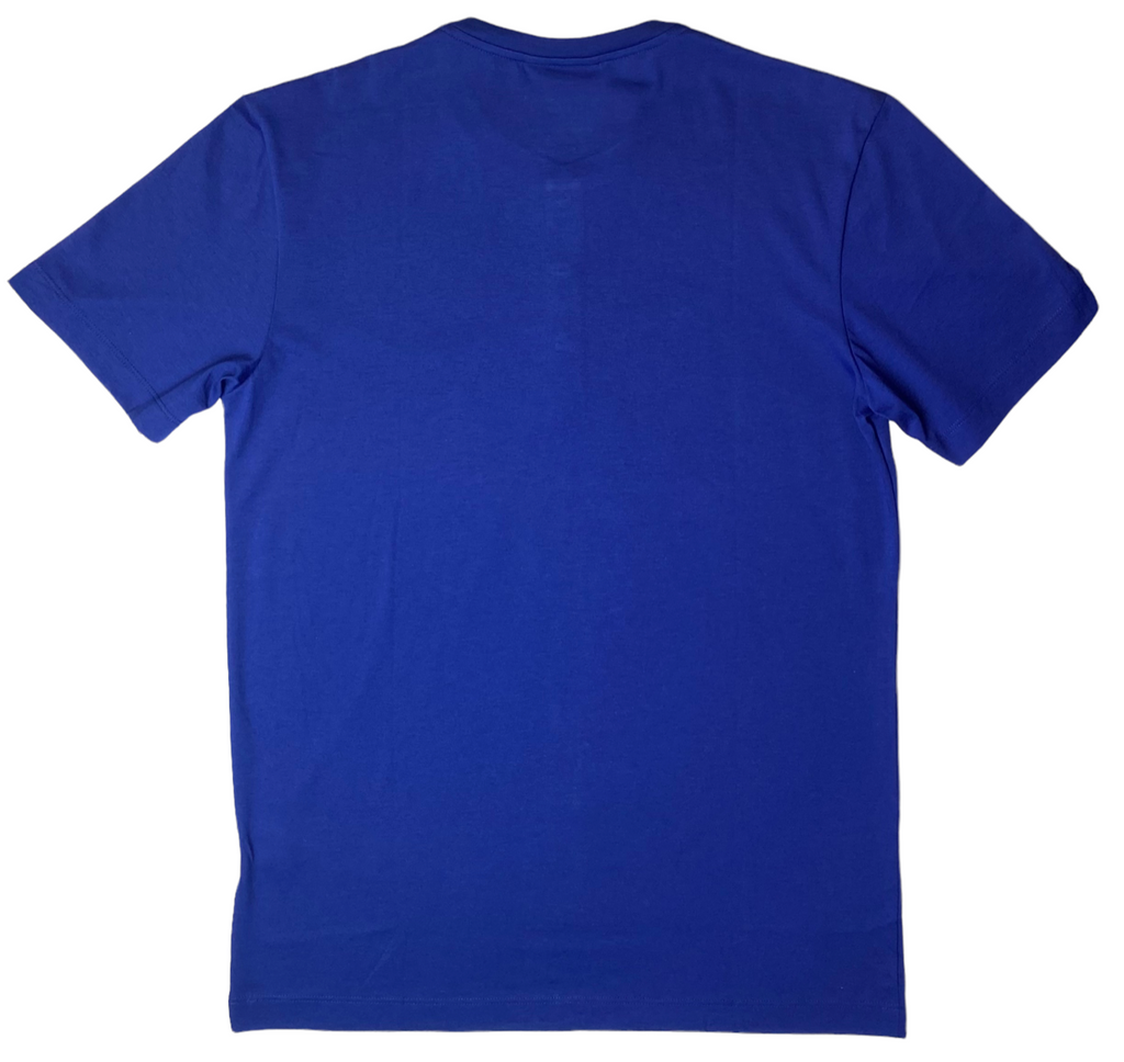 Lacoste Mens Henley Neck Pima Cotton T-Shirt - Ocean / Silver Chine - TH0884-51
