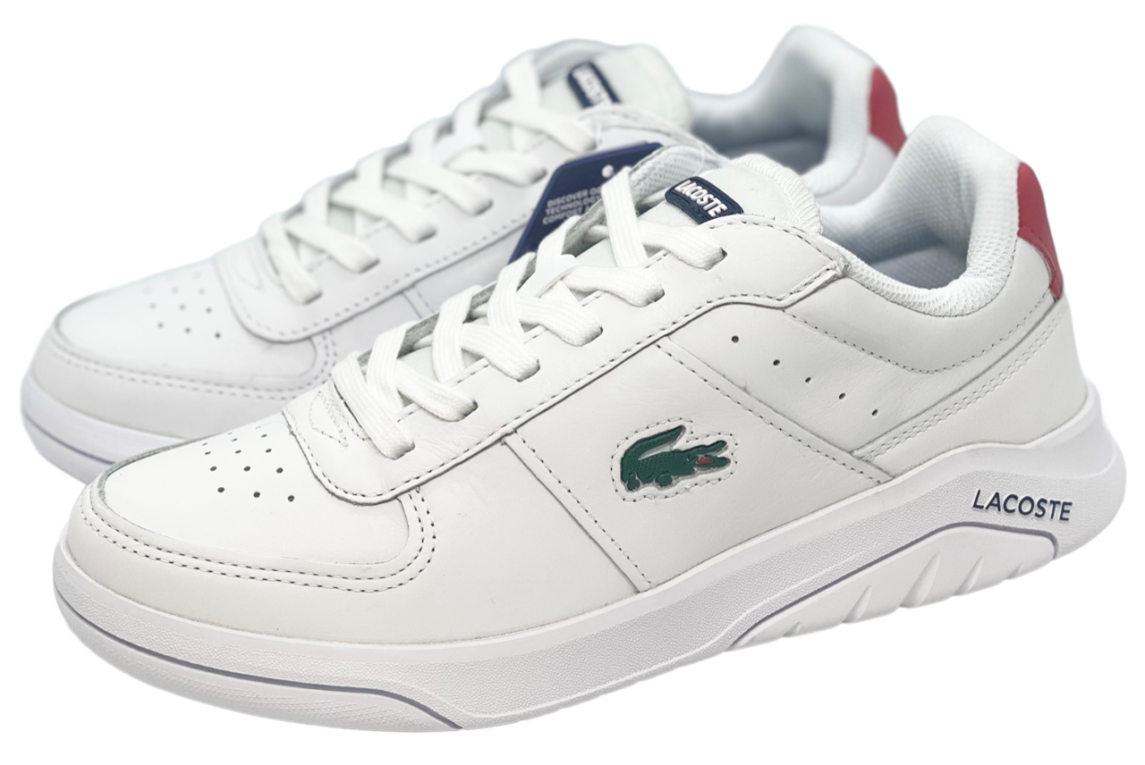 Lacoste Mens Game Advance Leather Shoes - 7-41SMA0058407 – Parks
