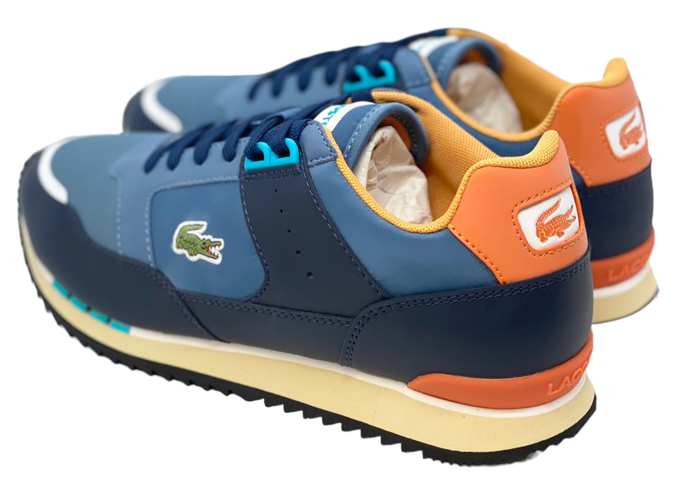 Lacoste Mens Partner Piste Synthetic Shoes - Blue - 7-42SMA0072BN1
