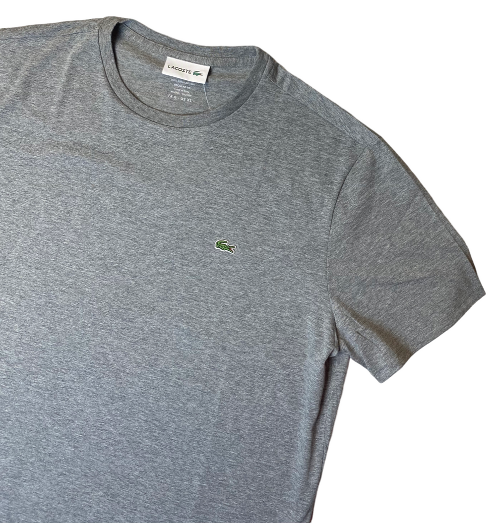 Lacoste Mens Crew Neck Pima Cotton Jersey T-Shirt - Multiple Sizes - [TH6709-51]