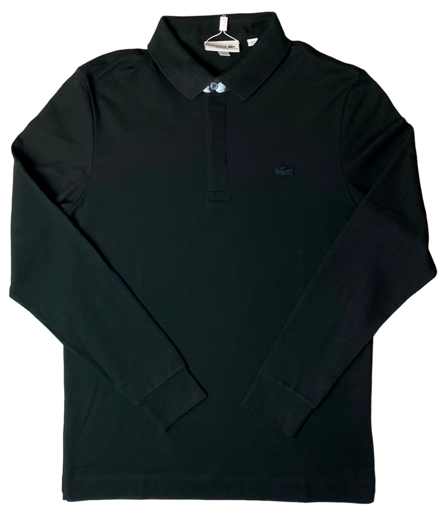 Lacoste Mens Long Sleeve Paris Polo Classic Fit Stretch Shirt - [PH2481-51]