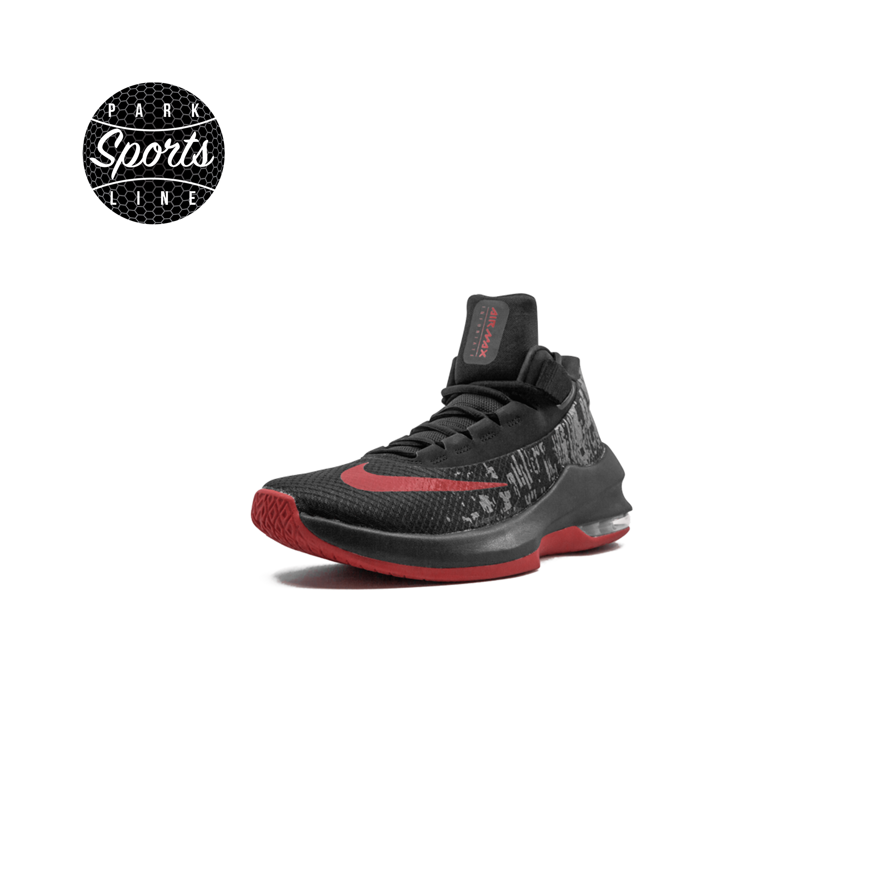 Nike air max infuriate red black online